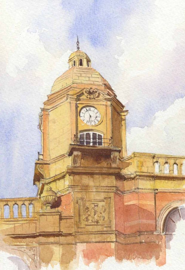 040 - Leicester Station Clock