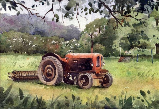 065 - Red Tractor